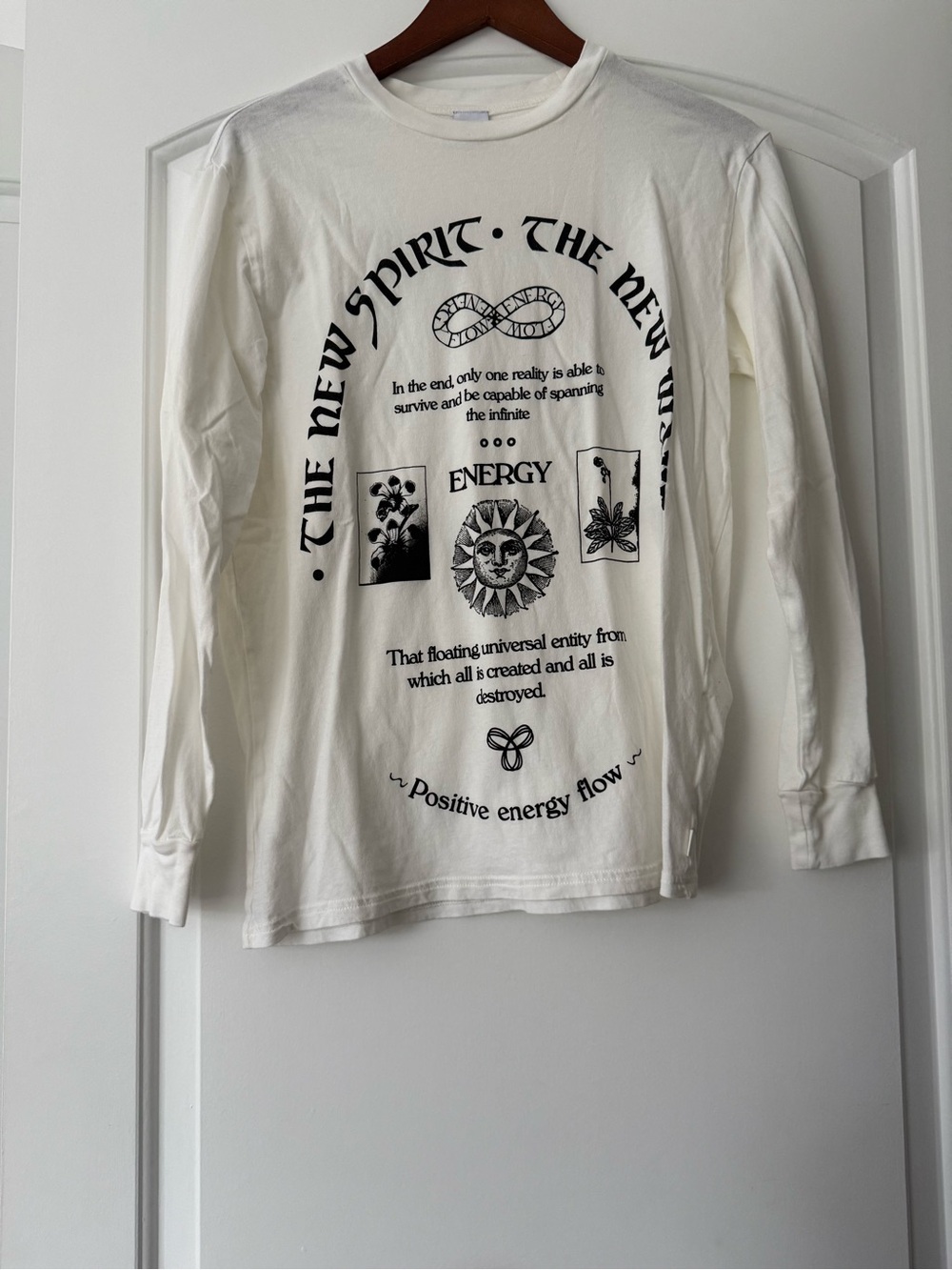 Aritzia Tna Graphic Long Sleeve Tee